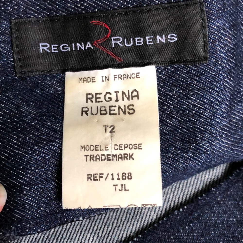 Jean denim dress abt a sz 4 - Picture 7 of 8